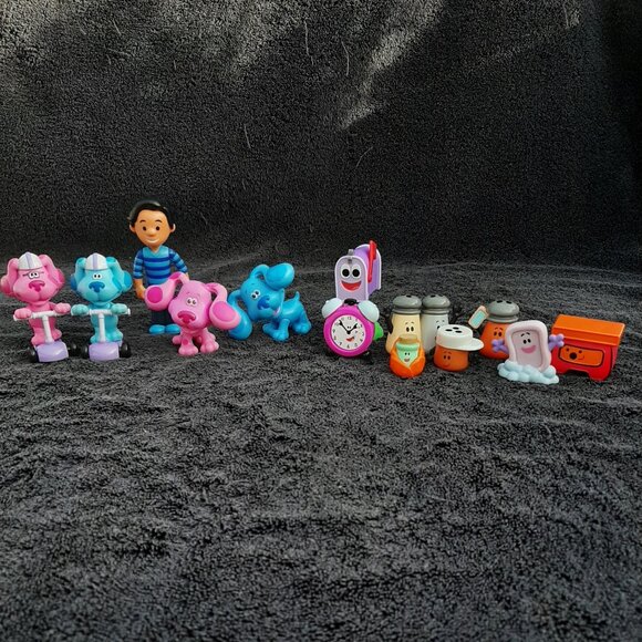 Blues Clues Just Play Figures 13 Pc Lot Josh Mailbox Viacom 2019 - Picture 2 of 7